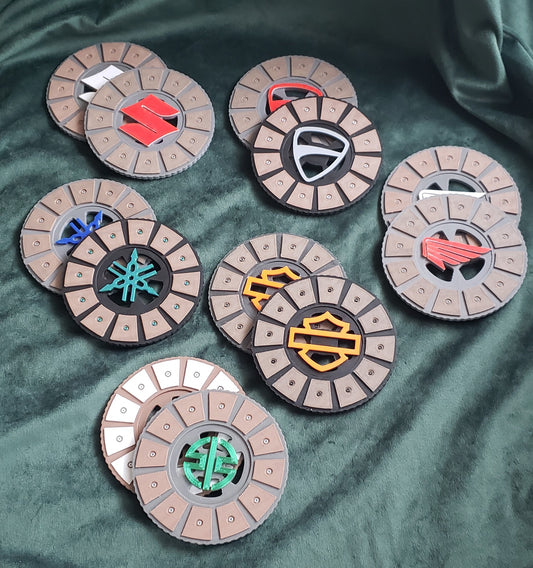 Motorycle Clutch Coasters