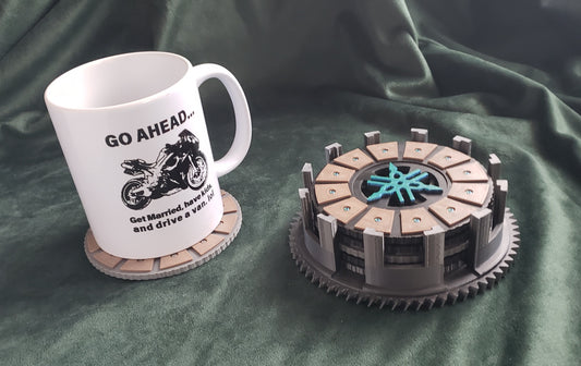 ㅤMotorcycle Clutch Coaster Carrier