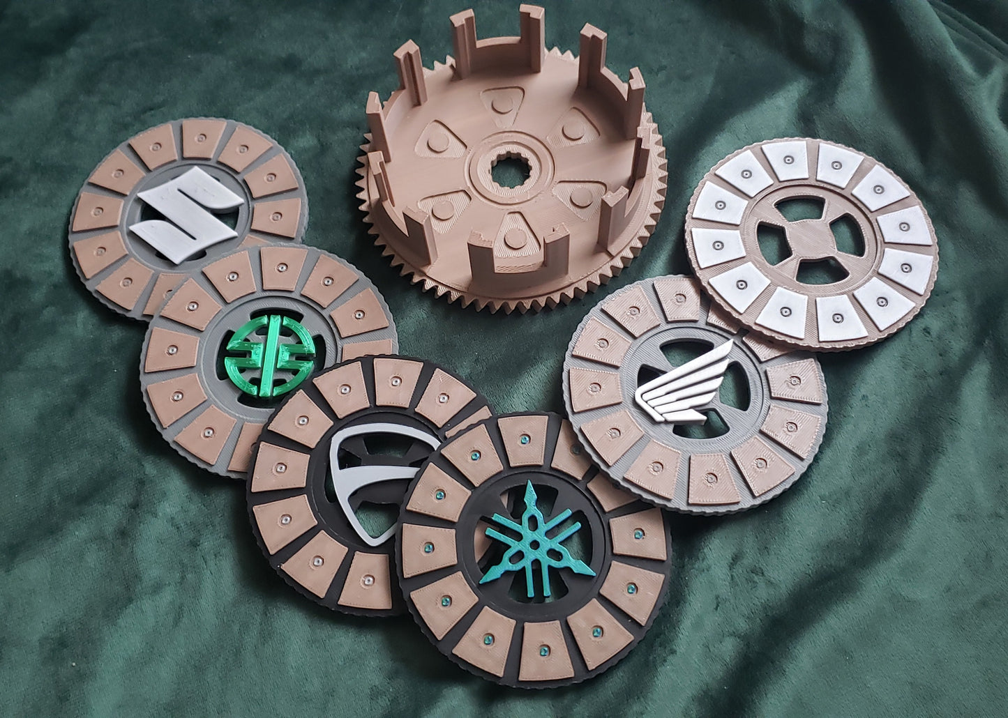 Motorycle Clutch Coasters